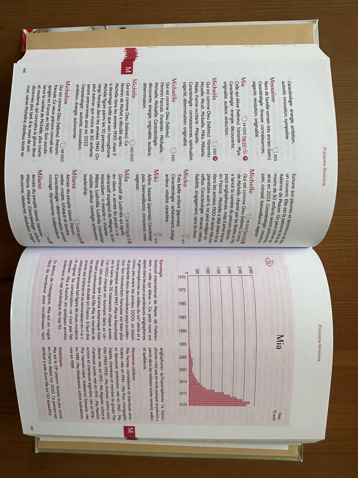 Livre officiel des prénoms 2023 - photo numéro 4