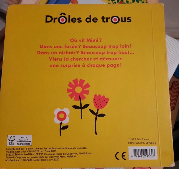 Livre solide cartonné Nathan - photo numéro 2