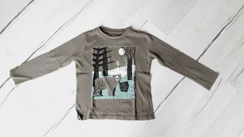 Vêtement garçon tee-shirt manches longues ours Kiabi 5 ans