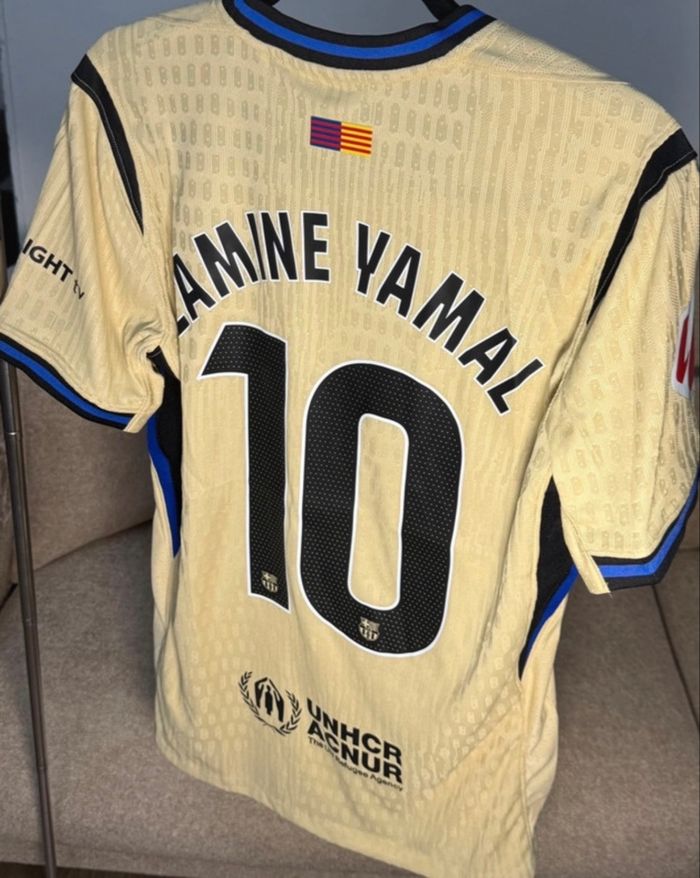 Maillots de foot Barcelona Version joueur Lamine Yamal