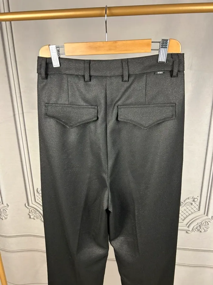 Pantalon taille haute Reiko Noir W26 neuf - photo numéro 7