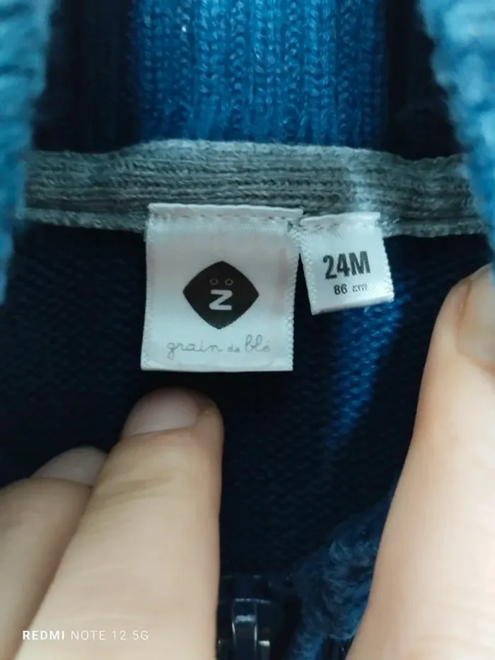 Cardigan taille 24 mois - photo numéro 3