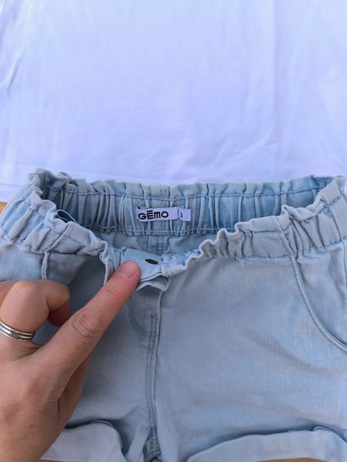 Ensemble short t-shirt taille 3 ans en très bon état - photo numéro 2