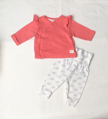 Ensemble confortable Tex: t-shirt + pantalon 3 mois