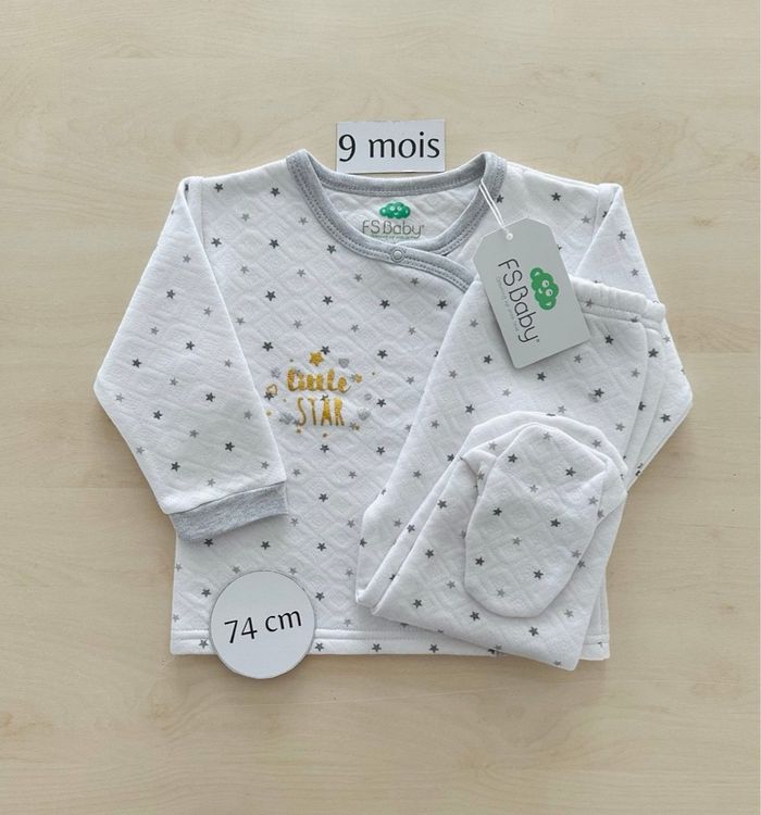 Pyjama bébé mixte - FS baby - neuf - taille 9 mois 74 cm