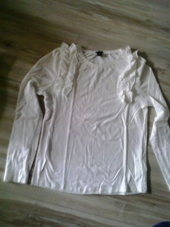 Tee-shirt blanc crème