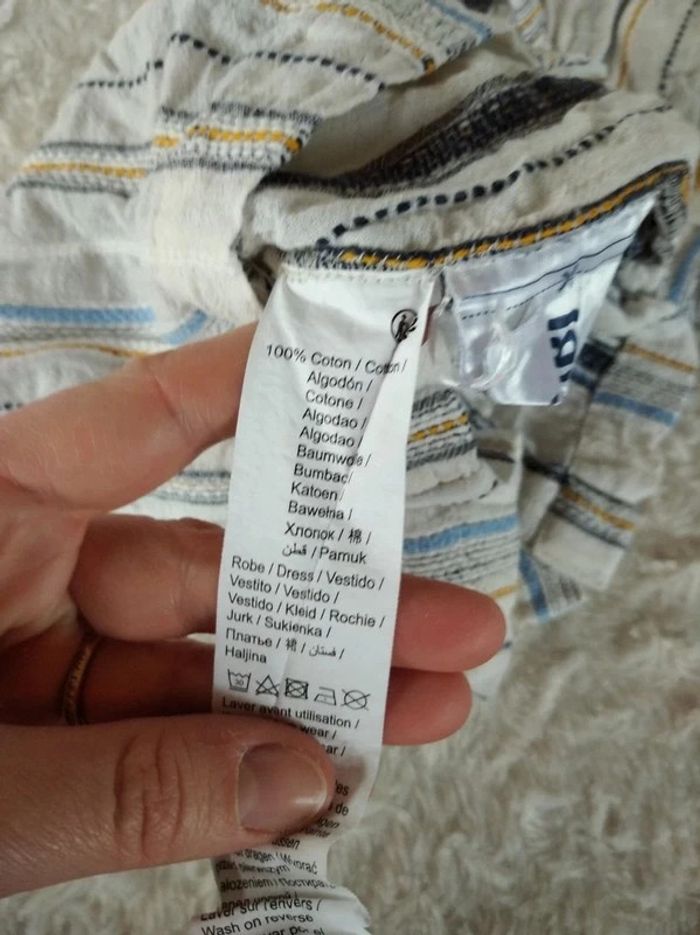 Ensemble (robe+boomer) Fille 3 mois Kiabi 100% coton - photo numéro 9