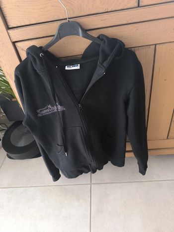 Sweat gilet à capuche taille m