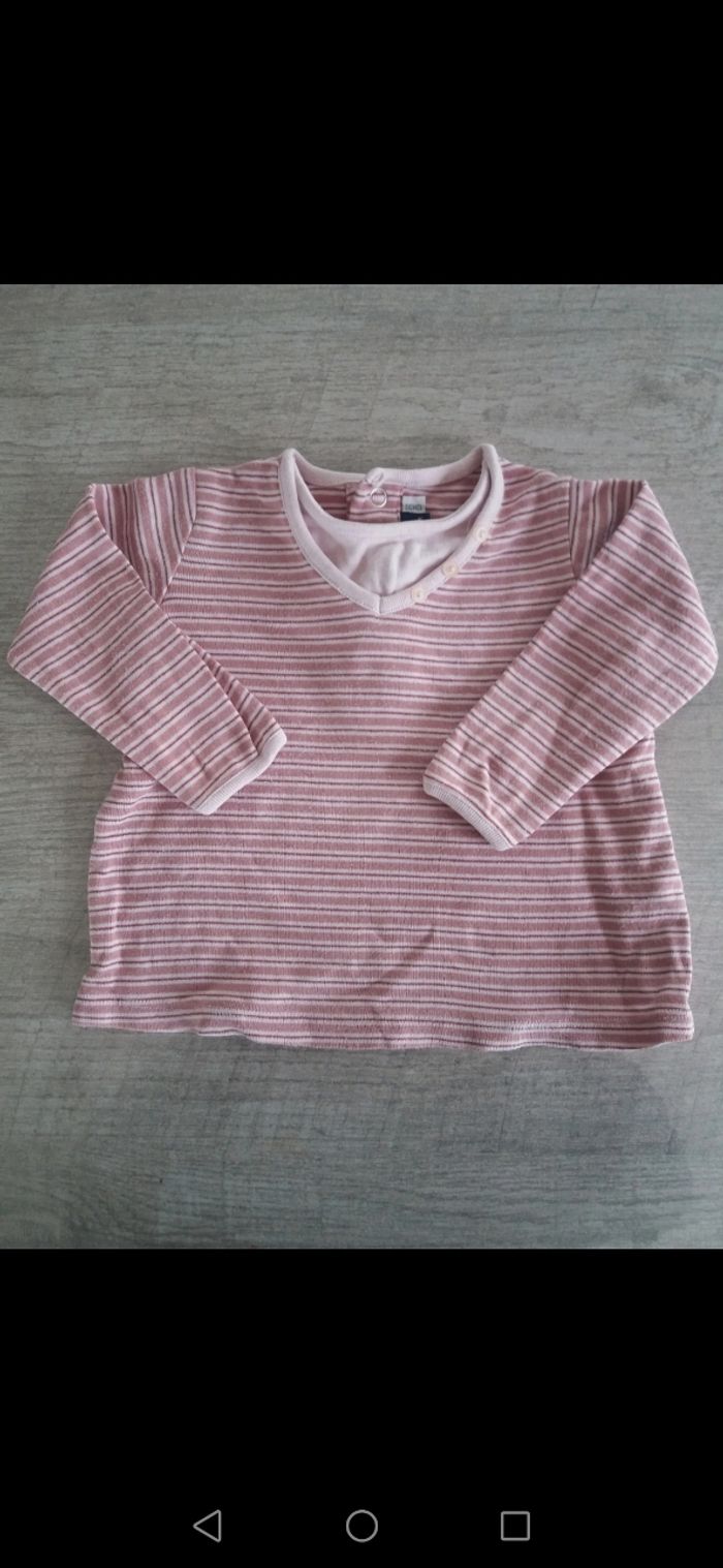 Manches longues 12 mois