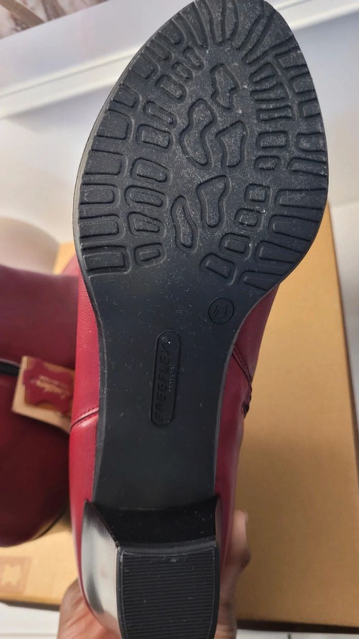Bottines en cuir neuves taille 41 - photo numéro 8