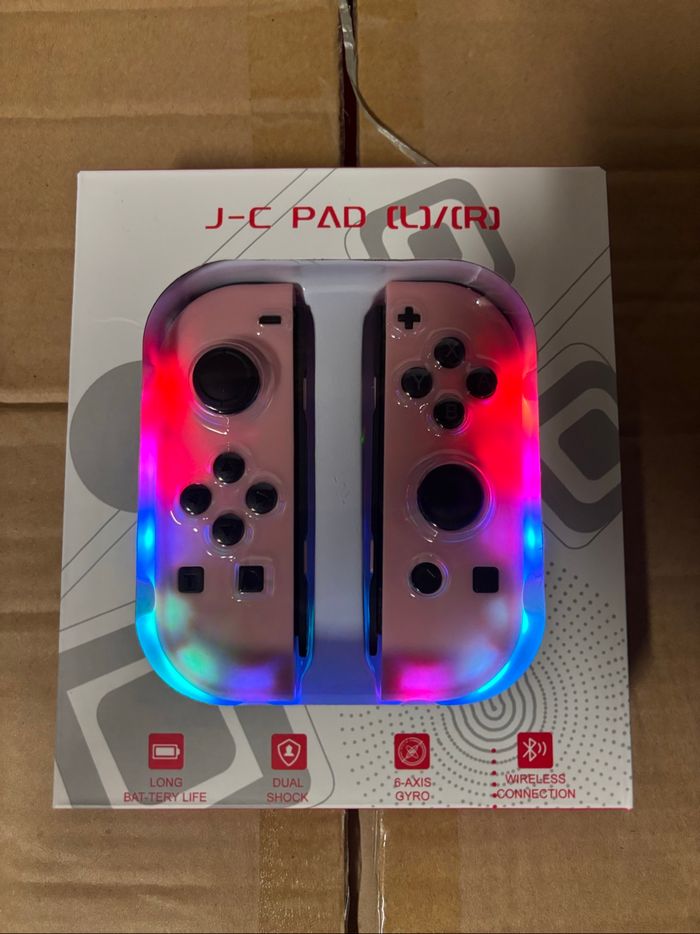 🎮 Manette Switch - Joy-Con Rose Compatibles Toutes Consoles ! 🌸💖✨