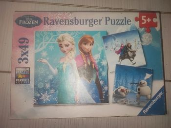 Puzzles reine des neiges manque 1 pièce