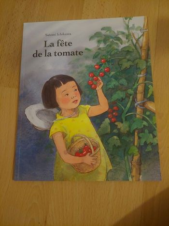 Livre "La fête de la tomate" L'école des loisirs lecture enfant BE 🍅