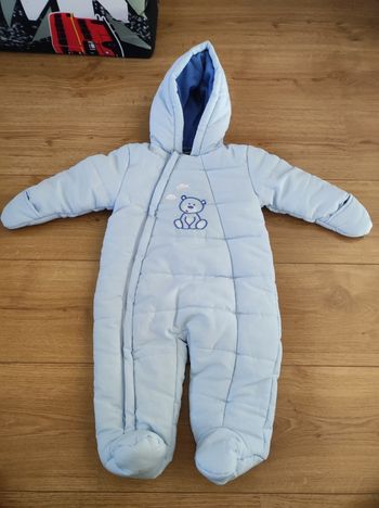 Combinaison bleu nounours