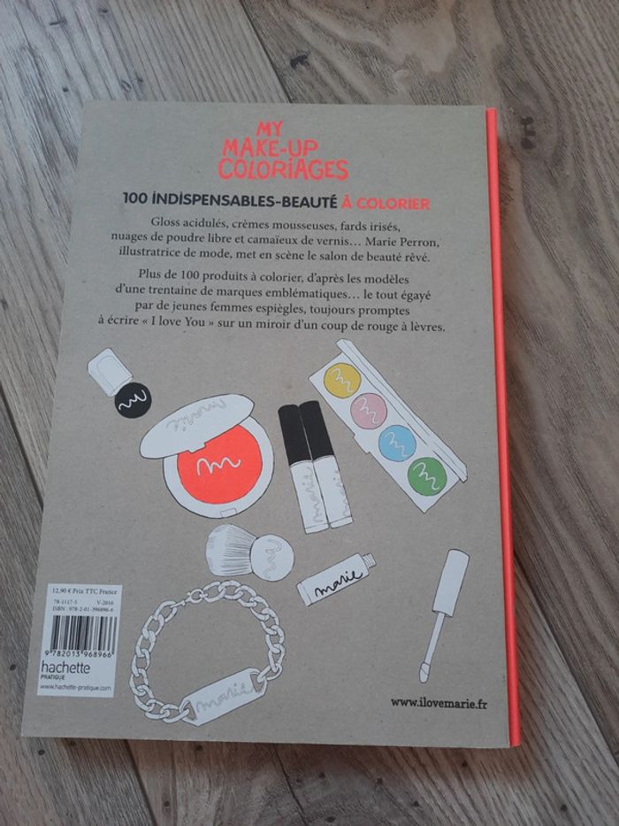 Livre coloriage my make up coloriages - photo numéro 2