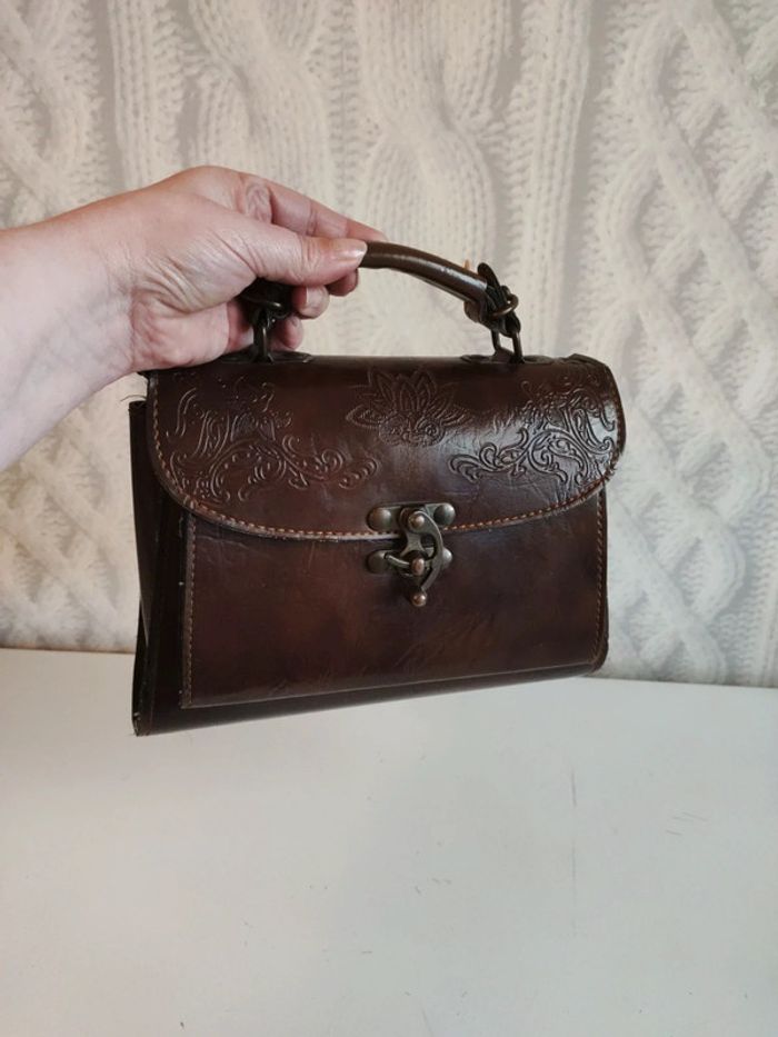 Sac cartable vintage