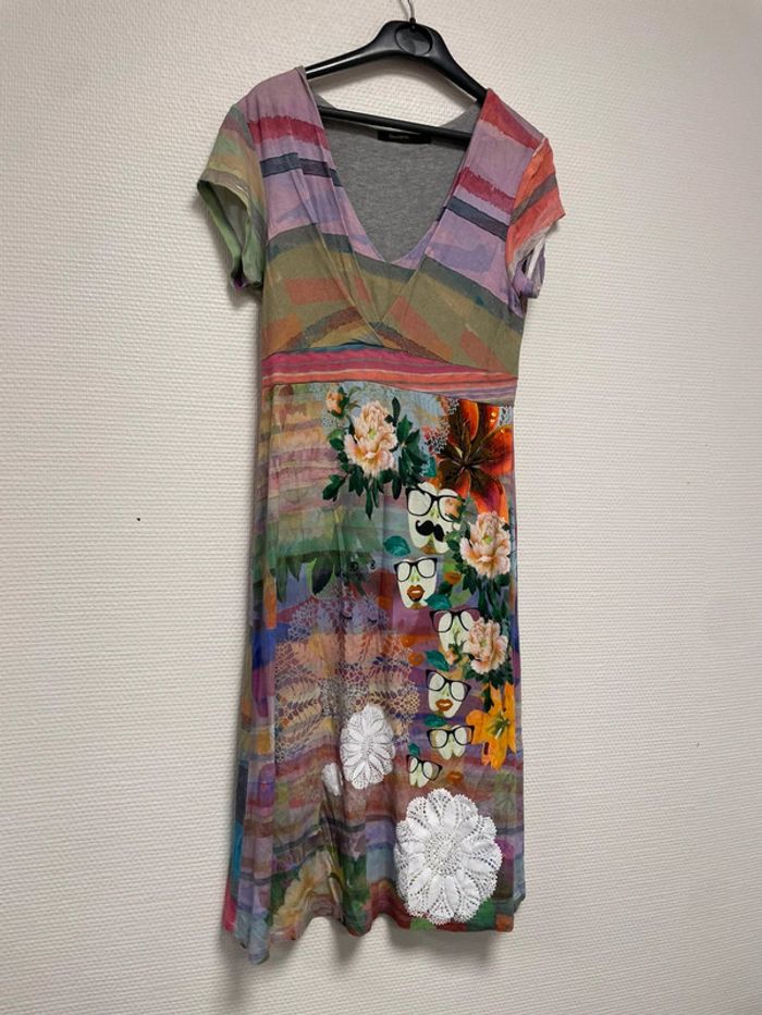 robe desigual femme taille M colorée