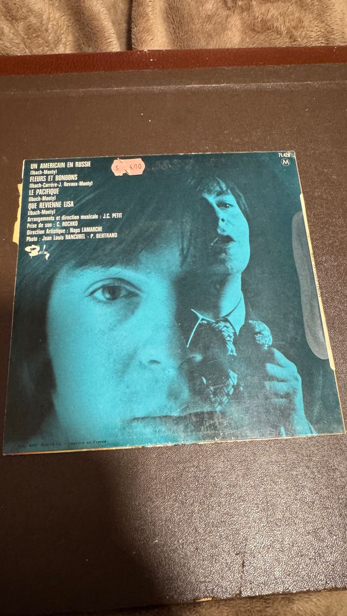 Vinyle 45 Tours, Monty – Fleurs Et Bonbons - photo numéro 2
