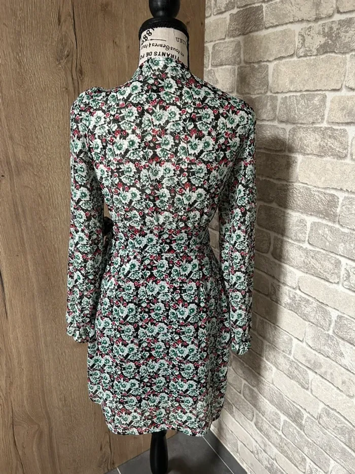 Robe imprimée fleurie taille 34 - photo numéro 2