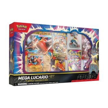 Pokémon coffret Mega Lucario EX FR neuf et scellé sorti de case 6 dispos 