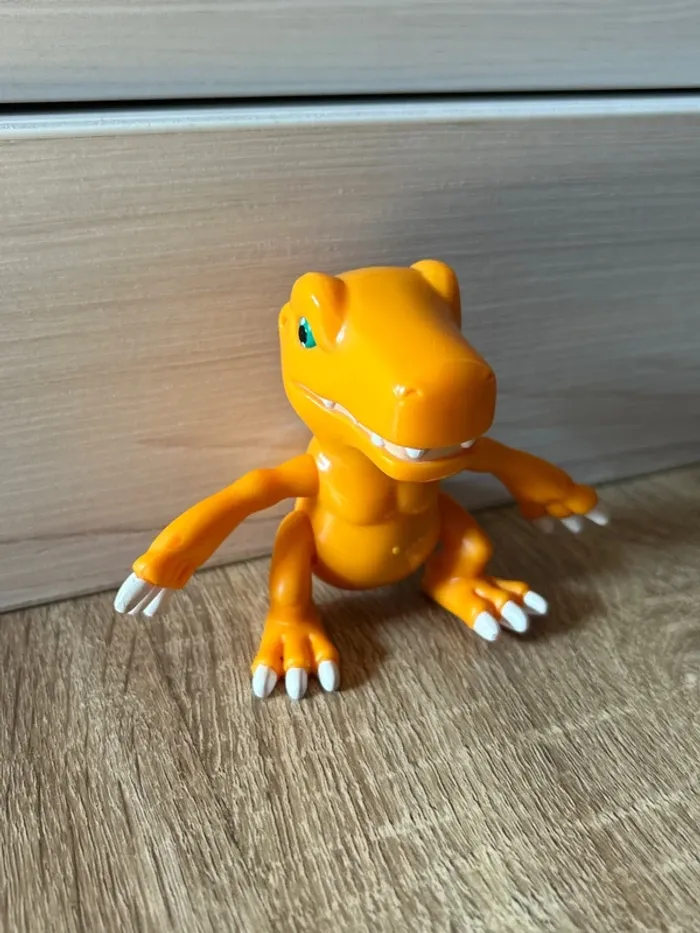 Figurine Agumon / Digimon / McDonald’s 2001 / Très bon état / vintage / good condition