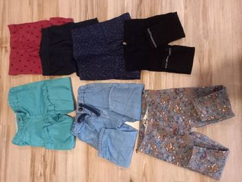 Lot 7 pantalons 6M