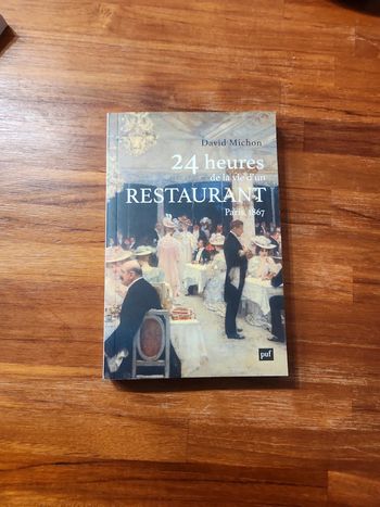 Livre : 24h de la vie d'un Restaurant