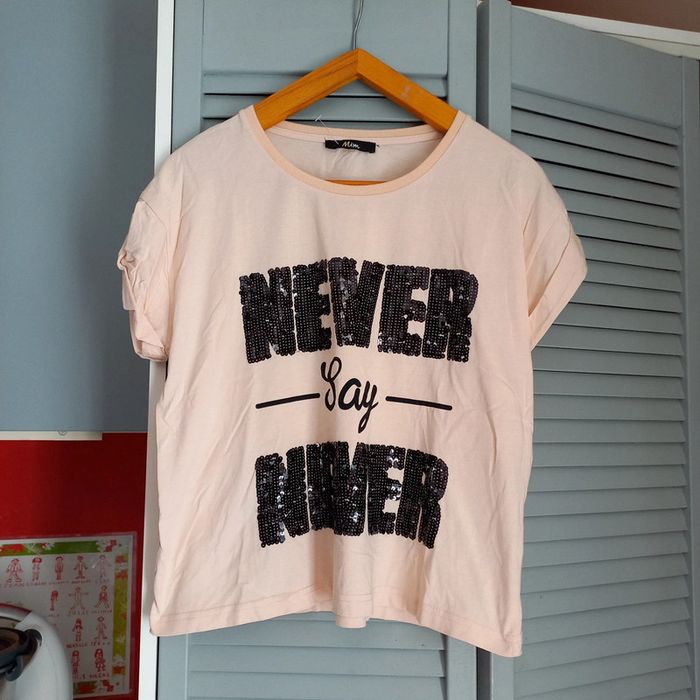 Tee shirt never say never