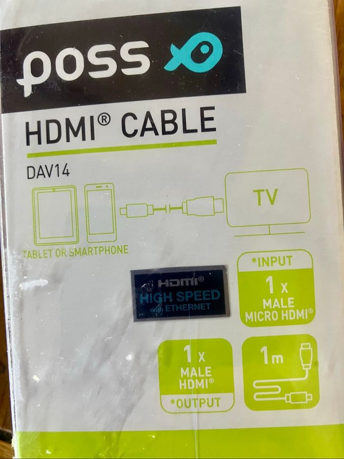 Câble hdmi - photo numéro 2