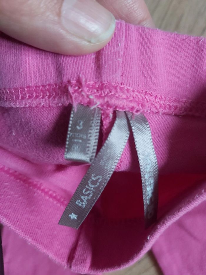 Ensemble tee-shirt avec col Claudine et legging fille 3 mois en très bon état (78) - photo numéro 6