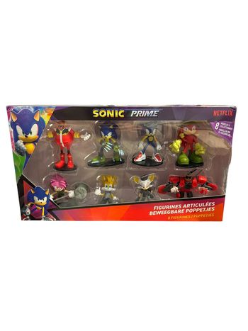 Coffret 8 figurines Sonic Prime PMI Kids World neuf