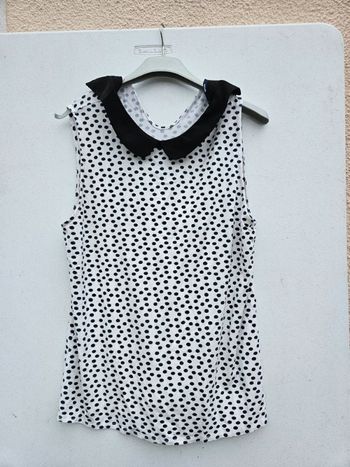 Débardeur Col Claudine