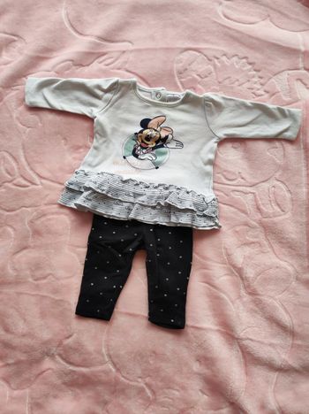 Ensemble 3 pièces  fille 1 mois
