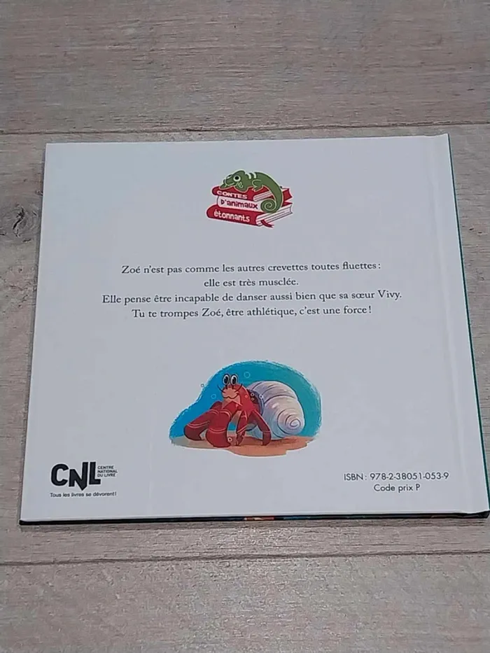 Livre "La crevette qui était très musclée" - photo numéro 3