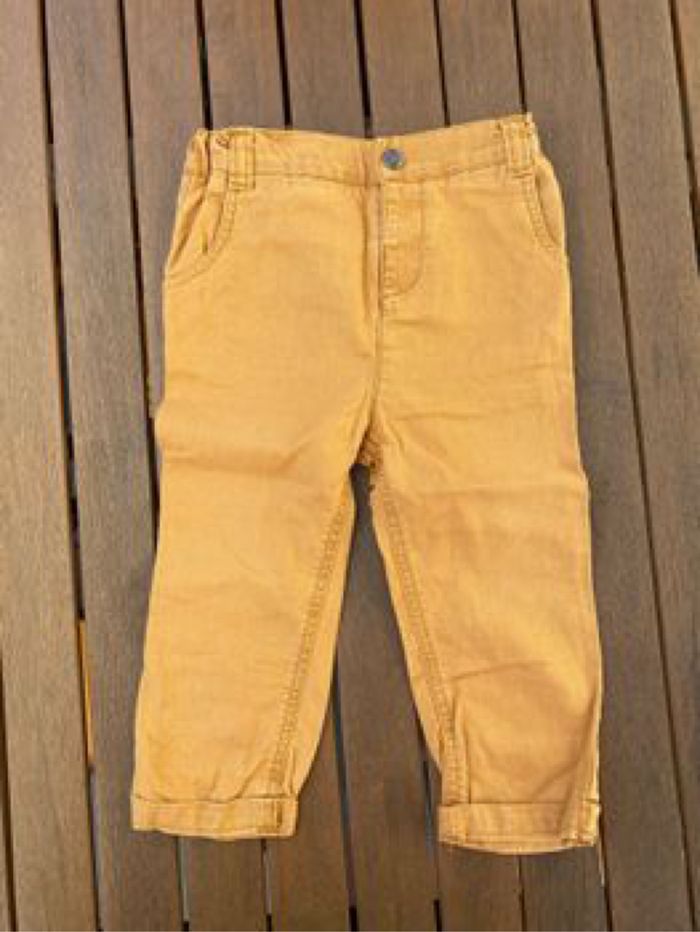 Pantalon toile 18mois orchestra