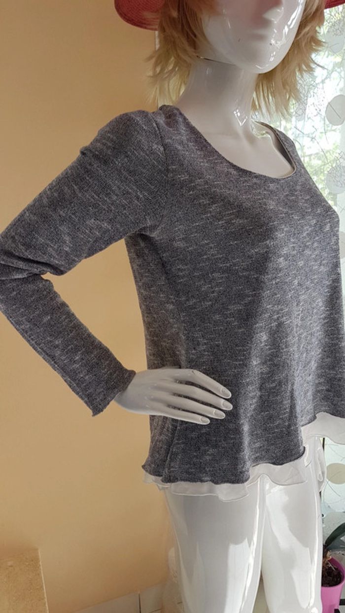 Top 2 en 1 bleu irisé Bréal taille 2 - photo numéro 4