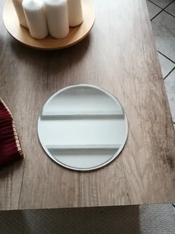 Support en verre pour bougies