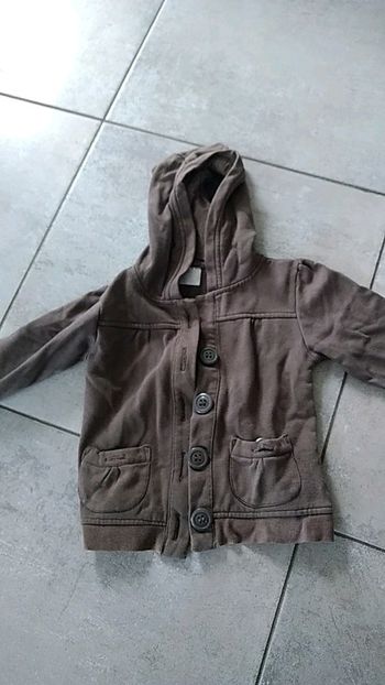 Sweat à capuche garçon 4 ans