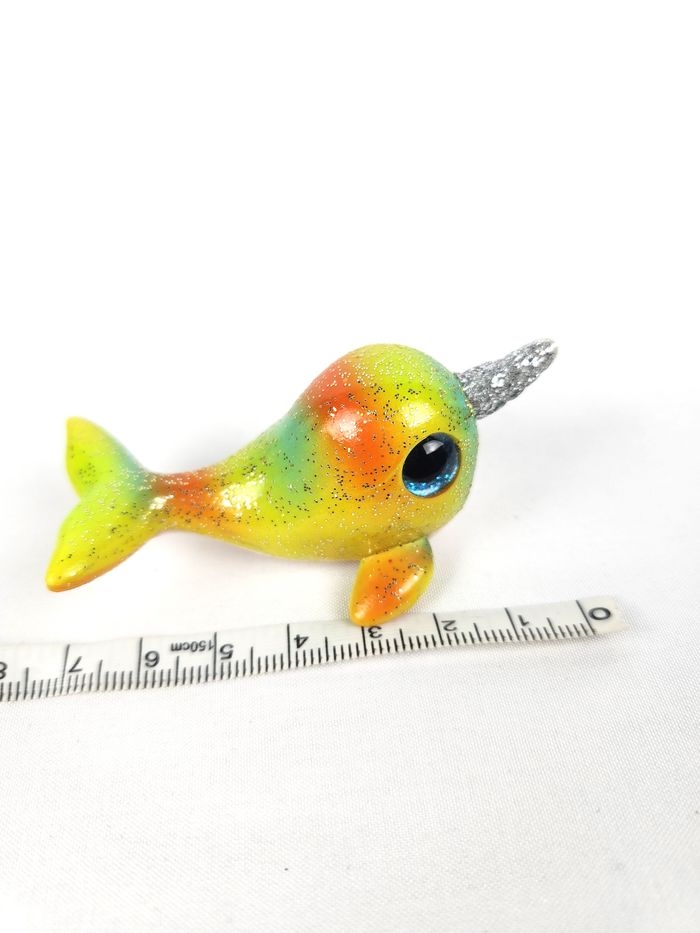 Figurine TY Mini Boos - Nori le Narval - Paillettes - Collection - photo numéro 7