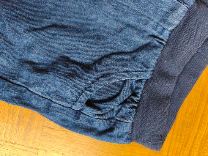 Pantalon jean 6 mois Jacadi garçon avec poche et taille élastique - photo numéro 3