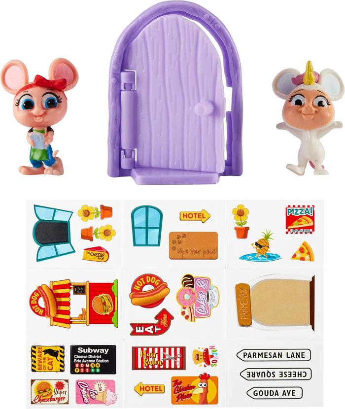 🌟 LOT X 4 Millie & Friends – Souris dans la maison (Set de 2 figurines) - photo numéro 6