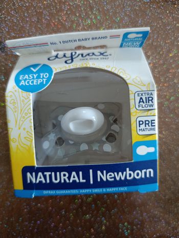 Sucette Difrax newborn