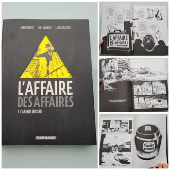 BD L'affaire des affaires, Tome 1 L'Argent Invisible, Éditions Dargaud (21)