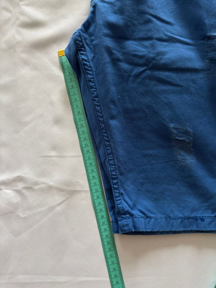 Bermuda bleu électrique - Amica Denim - L/40-W.30 - photo numéro 10