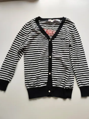 Gilet à rayures