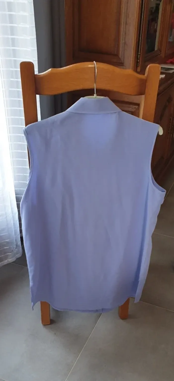 Blouse longue sans manche - photo numéro 2