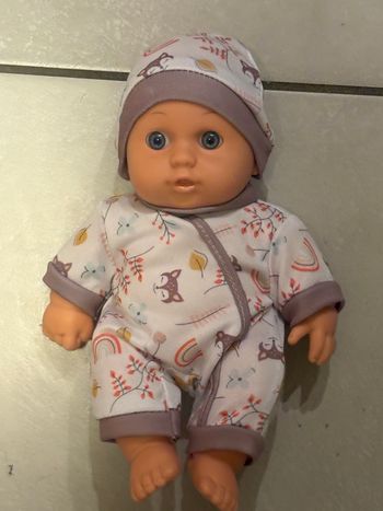 Poupées triplés avec leurs accessoires 