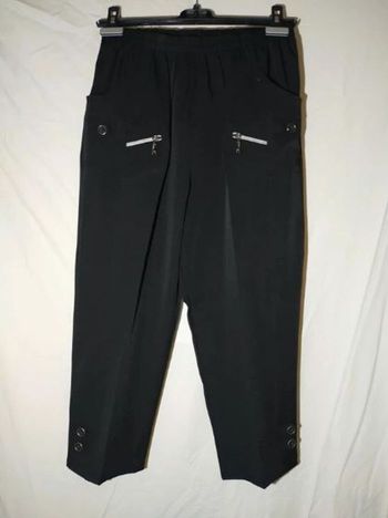 Pantalon léger noir, NEUF, T34