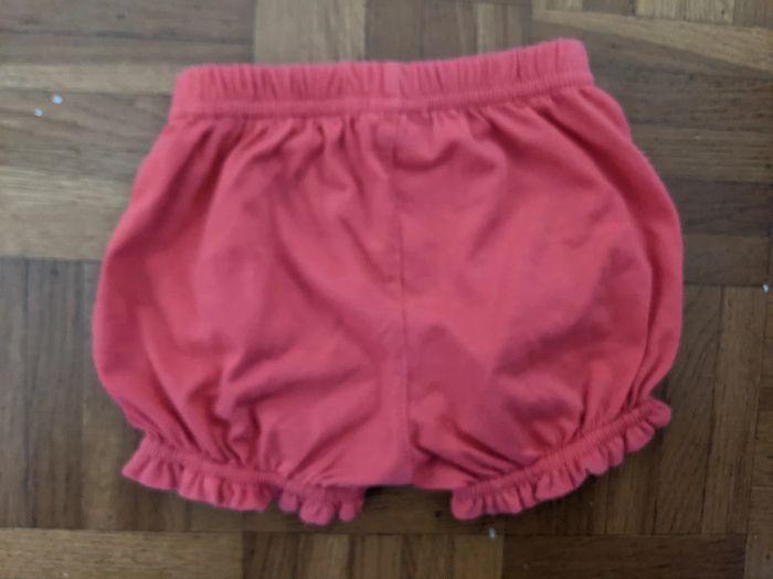 Short bloomer rouge rose fuchsia 6 mois - photo numéro 2