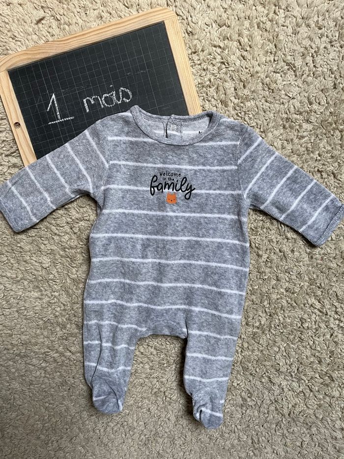 Pyjama chaud kiabi 1 mois